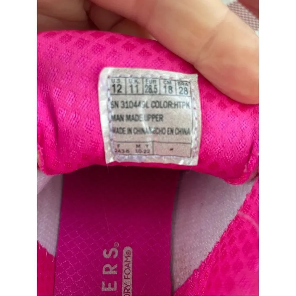 ✅Skechers Youth Girls Uno Ice Sneakers pink